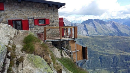 Rifugio Boccalatte Piolti, Grandes Jorasses, Monte Bianco