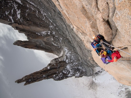 Vanessa François climbs Grand Capucin, Mont Blanc