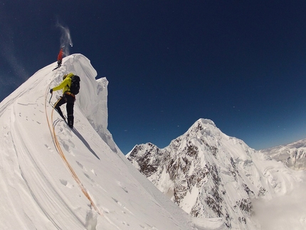 First Ascent, Kunyang Chhish East climbed by Simon Anthamatten, Matthias and Hansjörg Auer