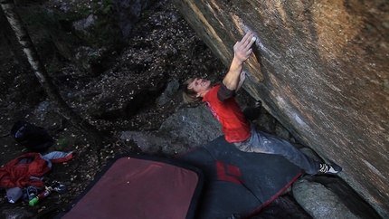 Nalle Hukkataival Burden of Dreams 9A boulder