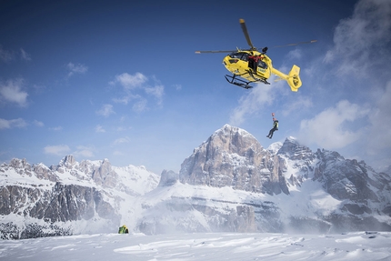Karpos Helicopter Rescue in the Dolomites