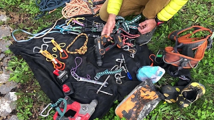 Bolting multi-pitch climbs ground-up #1
