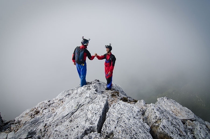 The Lorax Project, in Tasmania climbing and base jumping