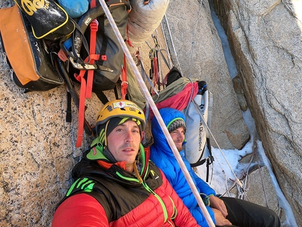 Cerro Torre Parete Est 2019: tentativo di Matteo Della Bordella e Matteo Pasquetto