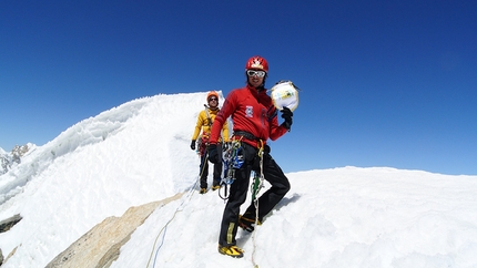 Uli Biaho, new route by Della Bordella, Schiera, Schüpbach in Trango group, Pakistan