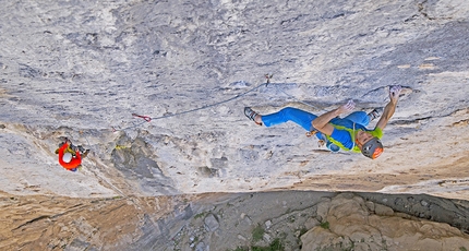 Vuelo de Fortuna, Cañón Sandia, Monterrey, Messico di Rolando Larcher e Alex Catlin