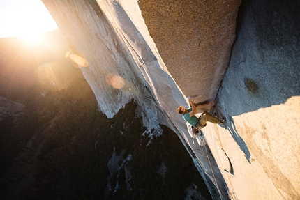 Jacopo Larcher e Barbara Zangerl su Zodiac di El Capitan