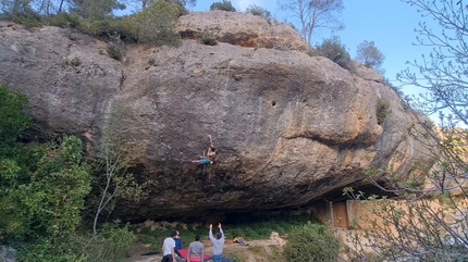 Jorge Díaz-Rullo free solo su Darwin Dixit 8c a Margalef