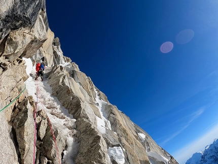 Ines Papert, Luka Lindič e la loro Heart of Stone sul Monte Huntington in Alaska