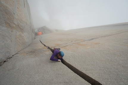 Torres del Paine South African Route repeated by Imanol Amundarain, Cedar Christensen, Tyler Karow