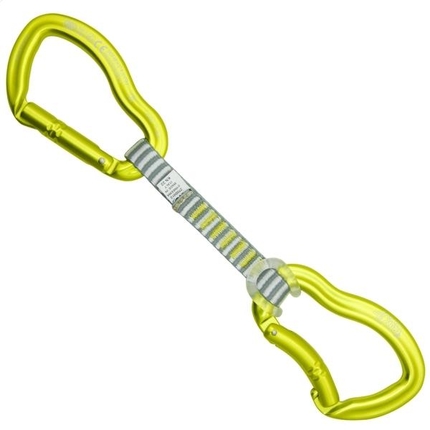 Rinvio arrampicata Ergo Anniversary Quickdraw - Rinvio arrampicata , con sistema Keylock e fettuccia in Dyneema da 13 mm e lunghezza 12cm.