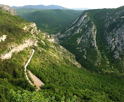 Val Rosandra e la contestata pulizia degli alvei