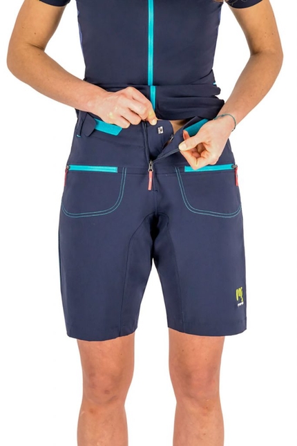 Women’s mountain bike shorts Karpos Ballistic EVO W Short - Mountain bike shorts for women, ideal for trekking or adventure bike.