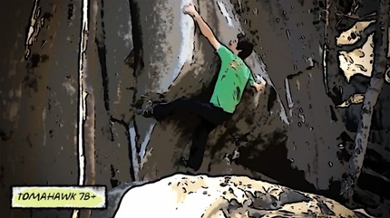 Boulder in Svizzera, il fumetto del Climber's Journal