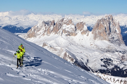 Zero-3000 Extreme Race - In salita verso il traguardo a Punta Rocca, Marmolada