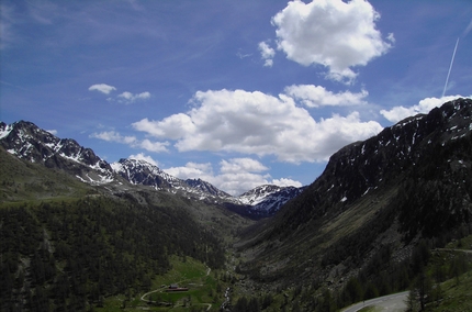 Colle dei Morti - Il Colle della Lombarda da S. Anna di Vinadio