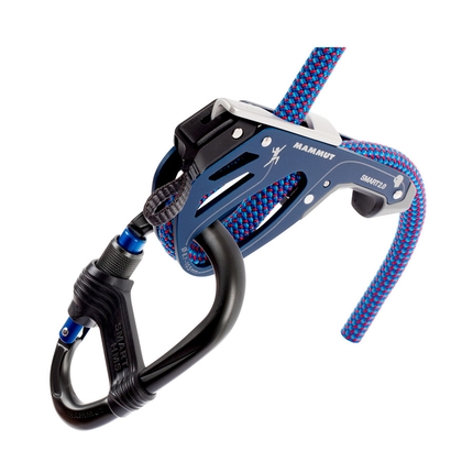 Mammut climbing estate 2018: migliore sicurezza unita ad un peso minore - Mammut presenta la combinazione ideale per una maggiore sicurezza in arrampicata: scarpa Alnasca Low & Assicuratore Smart 2.0