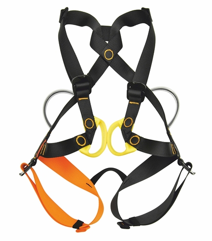 GoGo – climbing harness for children - The new fullbody harness for children up to 40 kg.