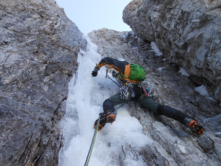 Fratelli e Cortelli - Fratelli e Cortelli, Dolomiti di Brenta aperta da Silvestro e Tomas Franchini il 13/03/2012