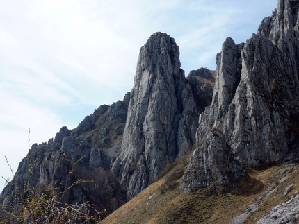 Tour arrampicata dal Lario alla Grigna - Torrione Vittorio Ratti, Grignetta