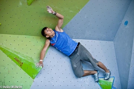 Coppa del Mondo Boulder 2012 - La terza tappa della at Coppa del Mondo Boulder 2012 a Vienna, Austria: Rustam Gelmanov