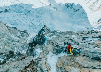 Grandes Jorasses: Charles Dubouloz, Clovis Paulin e Symon Welfringer in invernale alla 'Directissime Walker'