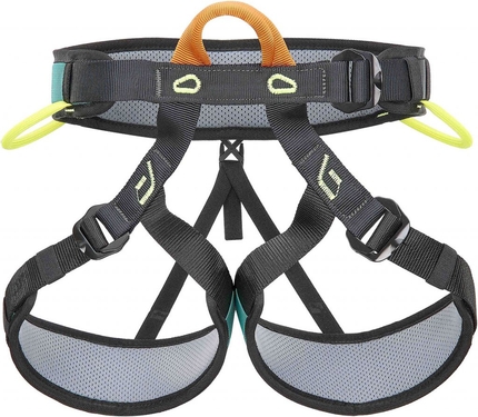 Parchi Avventura: divertimento sicuro grazie all’attrezzatura Climbing Technology - Climbing Technology per i Parchi Avventura: tutto io necessario per divertirsi in sicurezza: casco, imbrago e carrucola a doppia puleggia.