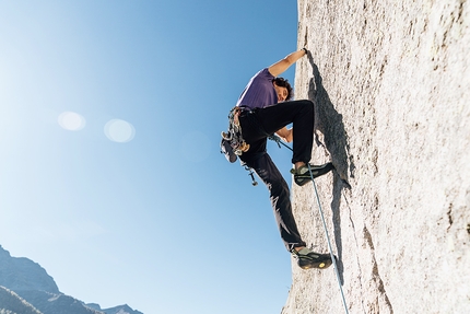 La Sportiva Athletes Climbing Meeting: a comparison of generations - To celebrate the launch of the new La Sportiva TC PRO climbing shoe, the world’s top climbers met in the Orco Valley, Italy for the La Spo Climbing Meeting