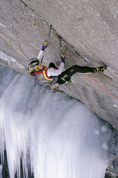 Mauro Bubu Bole - Mauro Bubu Bole on Mission Impossible, Valsavaranche, Val di Cogne