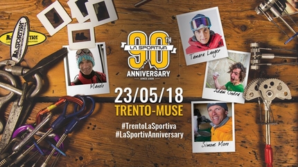 La Sportiva: 90 anni di storia a Trento - Il 23 maggio l’azienda della Valle di Fiemme celebra il novantesimo anniversario dalla sua fondazione nel 1928 con un maxi-evento aperto al pubblico presso il parco del Muse a Trento e nel centro città.