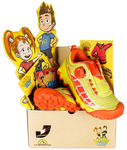 LaspoKids: La Sportiva presenta le scarpe e scarpette d’arrampicata per bambini - LaspoKid è la nuova linea di scarpette da arrampicata per bambini di La Sportiva.