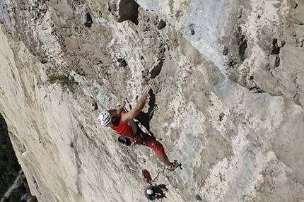 Prima libera della Via Bepi Mazzotti al Dain per Rolando Larcher