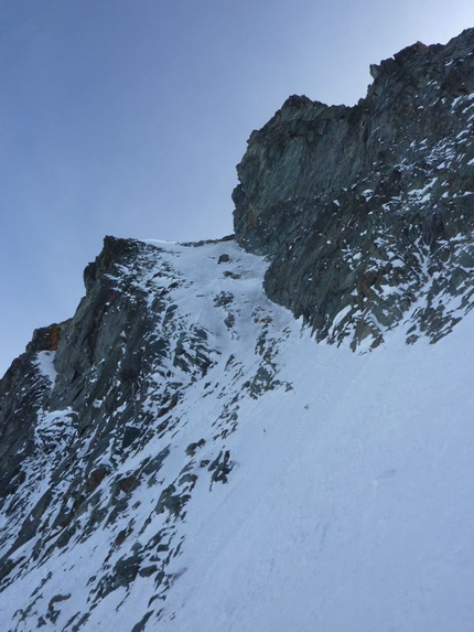 Grossglockner - Grossglockner: Mayerlrampe, l'inizio