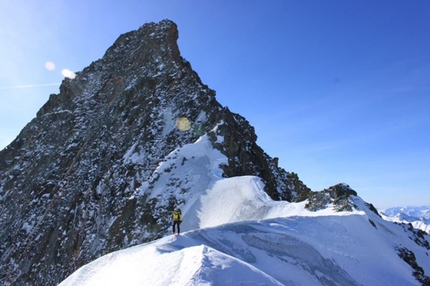 Grossglockner - Grossglockner: Mayerlrampe, al Grögerschneid