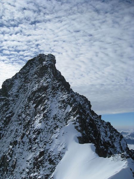 Grossglockner - Mayerlrampe: Grossglockner with Grögerschneid and NW Ridge