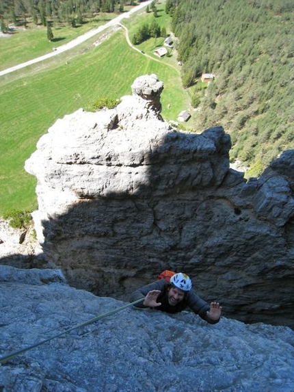 Gratta e Vinci - Dolomiti - Gratta e Vinci, nuova via in Dolomiti liberata da Christoph Hainz e Simon Kehrer il 14/05/2012