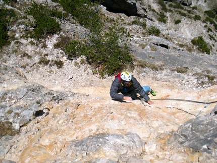 Gratta e Vinci - Dolomiti - Gratta e Vinci, nuova via in Dolomiti liberata da Christoph Hainz e Simon Kehrer il 14/05/2012