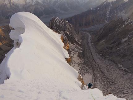 Latok Thumb, Karakorum, Miquel Mas, Marc Subirana - The first ascent of 'Atracció Instintiva' on Latok Thumb, Karakorum (Miquel Mas, Marc Subirana 07-08/2023)