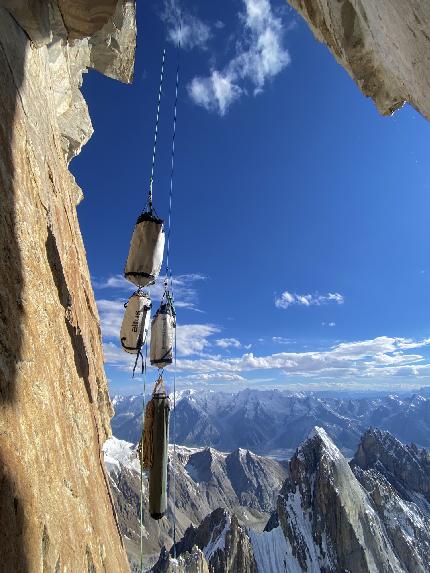 Latok Thumb, Karakorum, Miquel Mas, Marc Subirana - The first ascent of 'Atracció Instintiva' on Latok Thumb, Karakorum (Miquel Mas, Marc Subirana 07-08/2023)