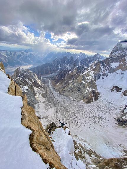 Latok Thumb, Karakorum, Miquel Mas, Marc Subirana - The first ascent of 'Atracció Instintiva' on Latok Thumb, Karakorum (Miquel Mas, Marc Subirana 07-08/2023)