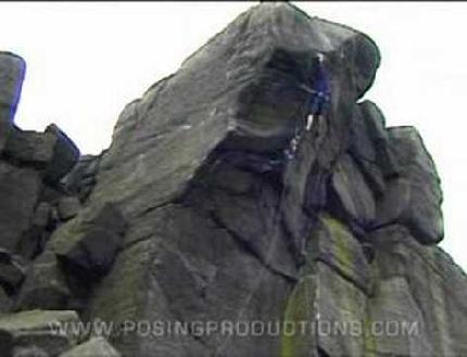 Hard Grit - Seb Grieve attempting The Parthian Shot, Burbage South