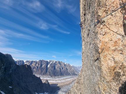 Greenland 2023: ambitious Mirror Wall attempt abandoned by Cookson, Ditto, Favresse, Villanueva