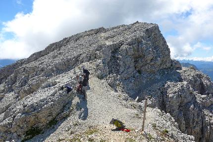 Sentiero Kaiserjäger, Lagazuoi, Dolomiti - Sentiero Attrezzato Kaiserjäger del Lagazuoi (Dolomiti)