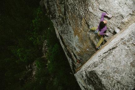 Valle Orco Falesia del Dado - Andrea Migliano su Legittima visione in Valle dell'Orco