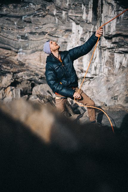 Jakob Schubert, Project Big, Flatanger - Jakob Schubert at Flatanger in Norway