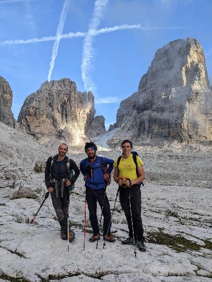 Una ripetizione della 'pazzesca' Melucci - Navasa alla Torre Prati (Dolomiti di Brenta)