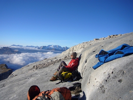 Quo Vadis - Sass dla Crusc - Nicola Tondini, relax in cima