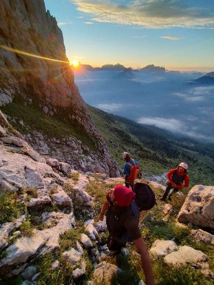 Spiz d’Agner, Valle di San Lucano, Dolomiti - Spiz d’Agner Sud (Valle di San Lucano, Dolomiti)