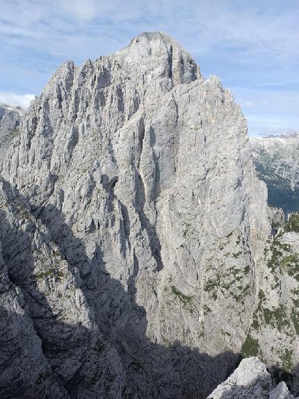 Spiz d’Agner, Valle di San Lucano, Dolomiti - Schizzo Momenti di Felicità, Spiz d’Agner Sud (Valle di San Lucano, Dolomiti)