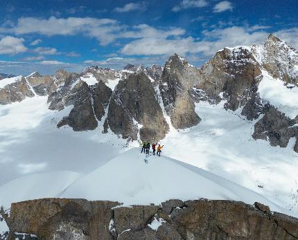 Miyar Valley, India, Alessandro Baù, Lorenzo D’Addario, Jérome Perruquet, Francesco Ratti - The first ascent of 'Wind of Silence' on Neverseen Tower, Miyar Valley, India (Alessandro Baù, Lorenzo D’Addario, Jérome Perruquet, Francesco Ratti 09/2023)